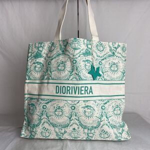 Christian Dior Linen Tote Bag